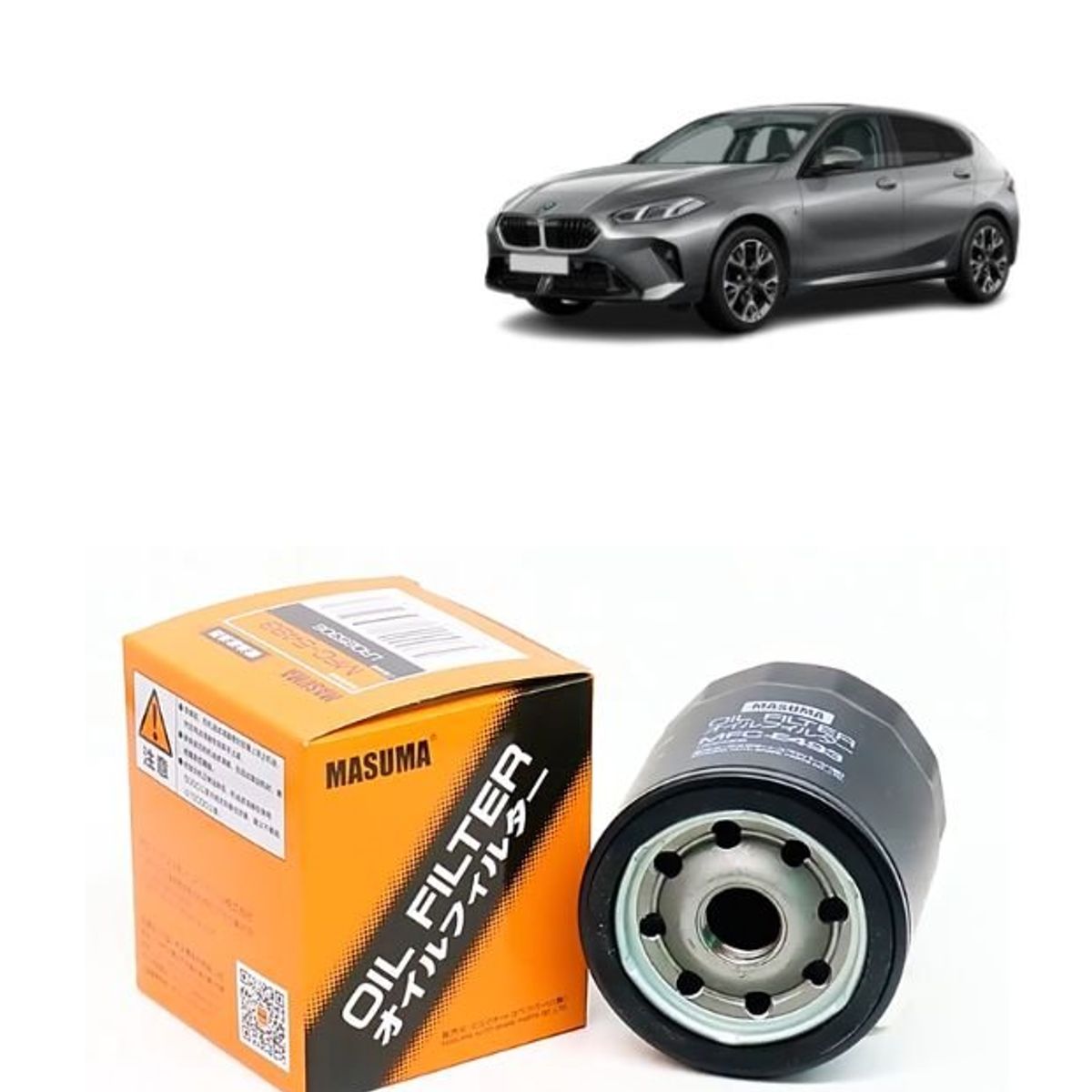 GENERICO - Filtro de Aceite Masuma Para  BMW Serie 1 MFC-1122