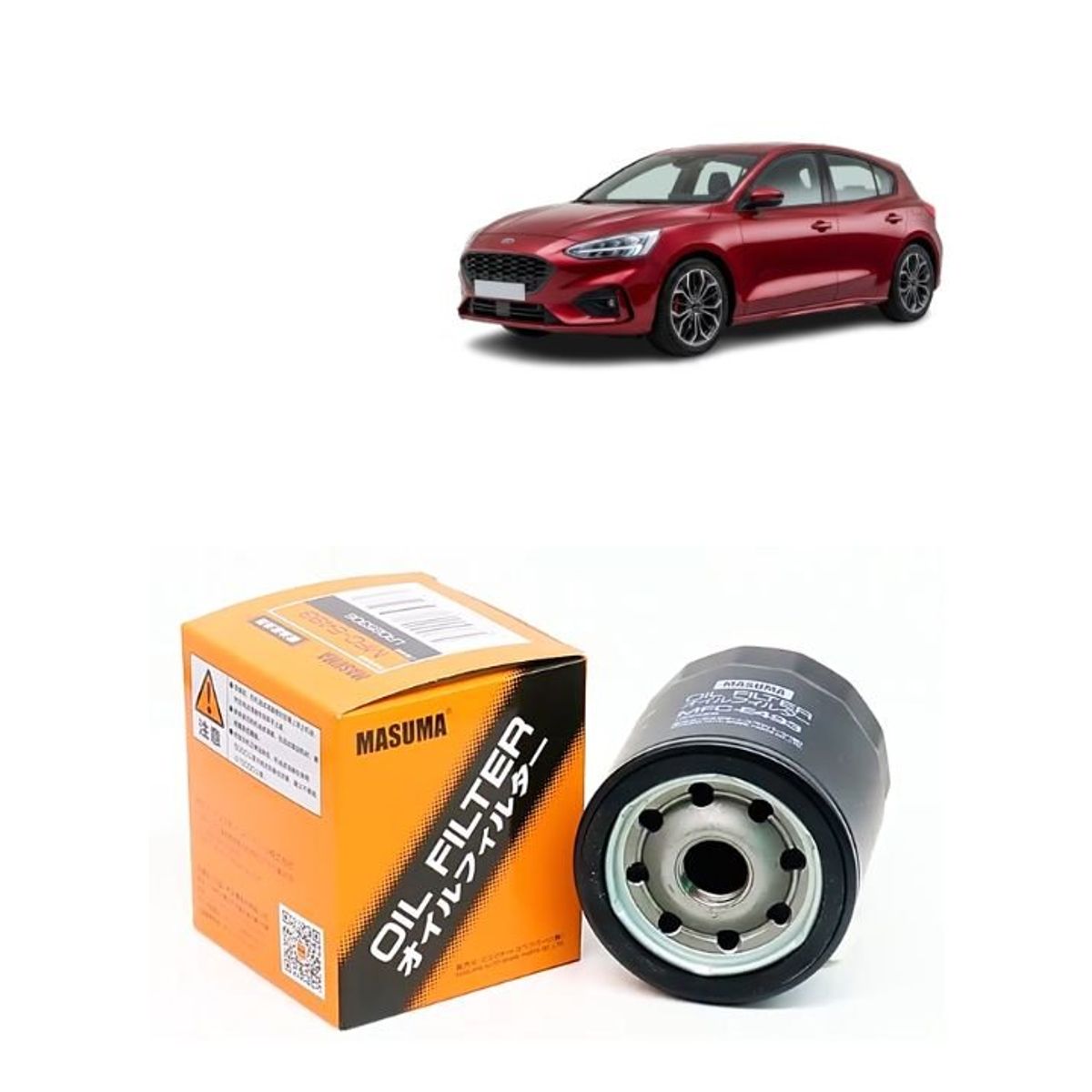 GENERICO - Filtro de Aceite Masuma Para  Ford Focus MFC-1122