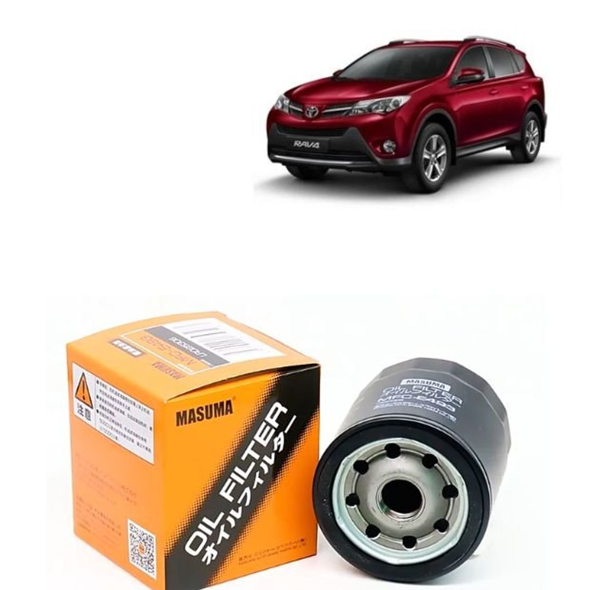 GENERICO - Filtro de Aceite Masuma Para  Toyota RAV4 MFC-1122