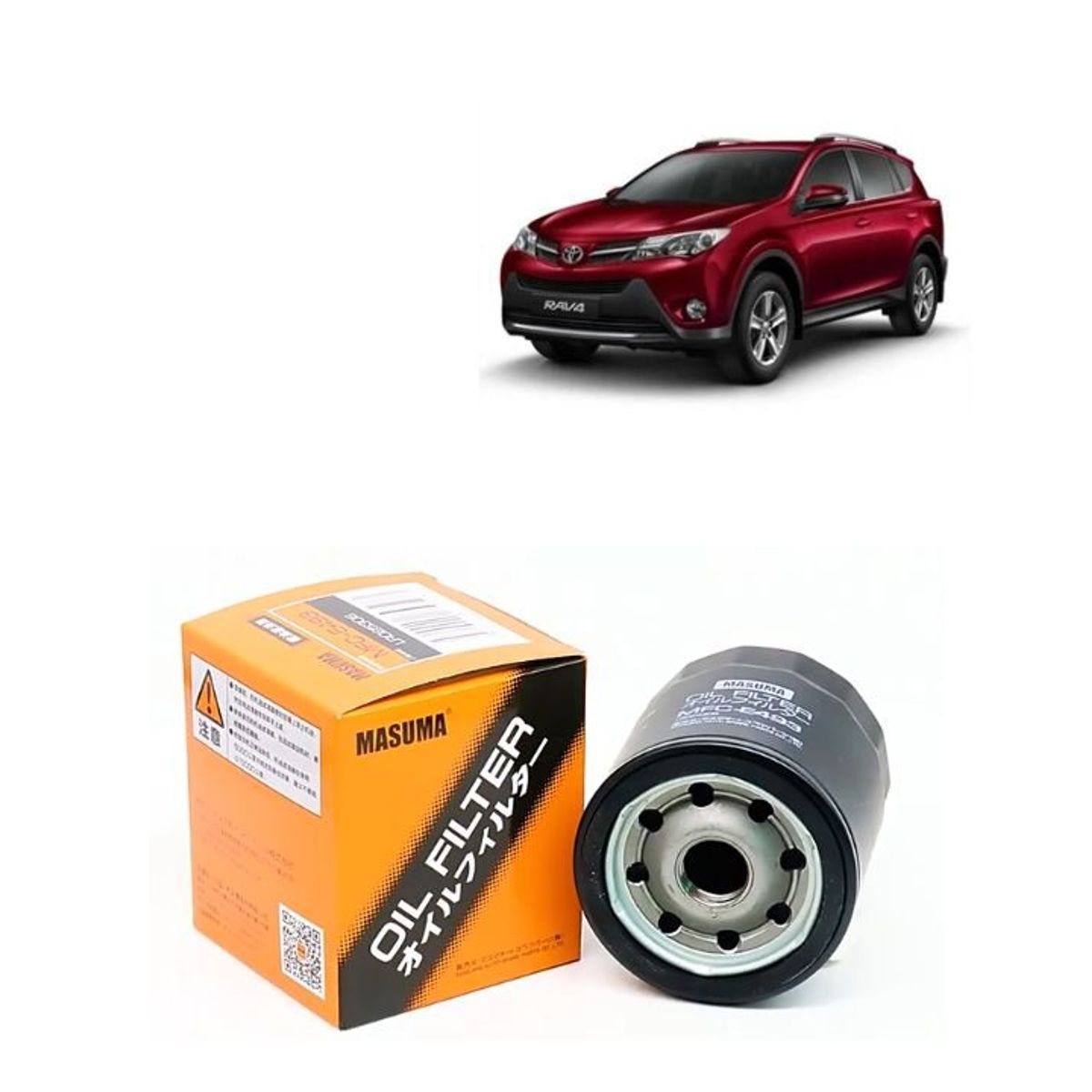 GENERICO - Filtro de Aceite Masuma Para  Toyota RAV4 MFC-1122