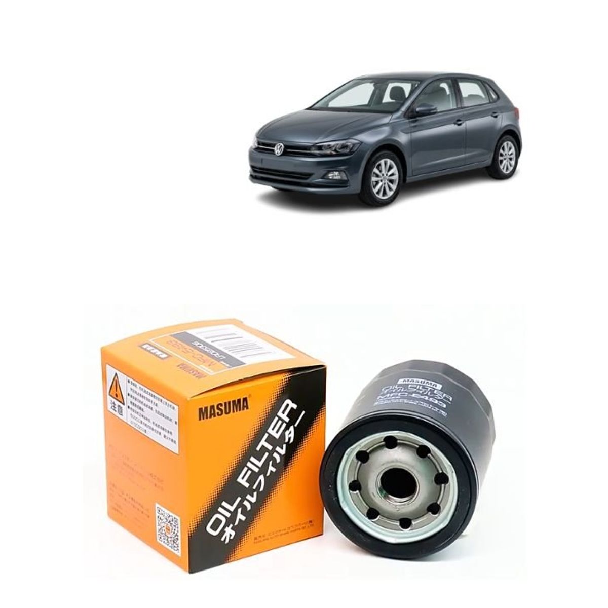 GENERICO - Filtro de Aceite Masuma Para  Volkswagen Polo MFC-1122