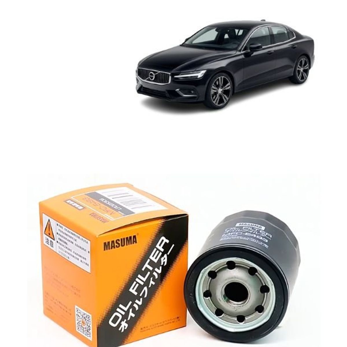 GENERICO - Filtro de Aceite Masuma Para  Volvo S60 MFC-1122