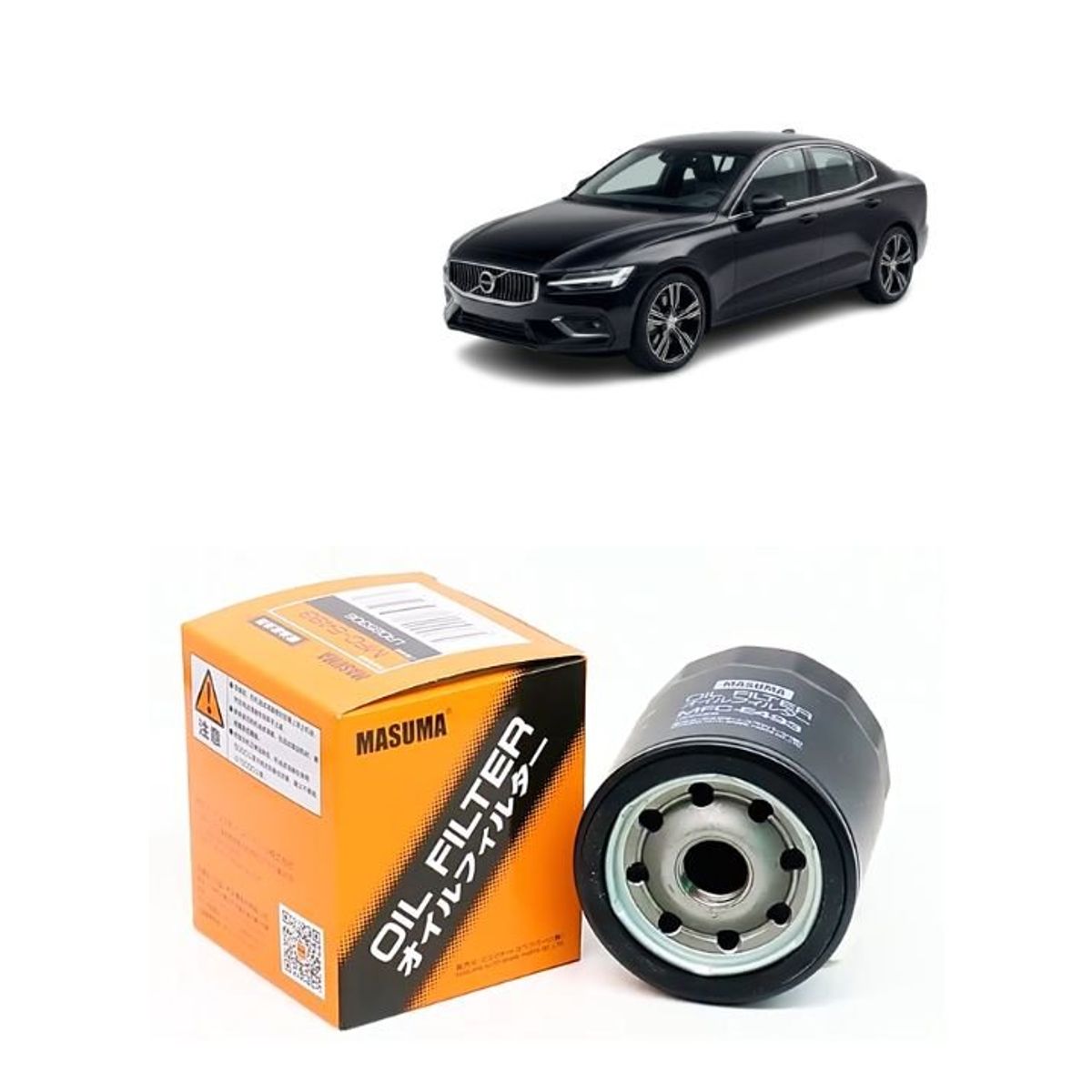 GENERICO - Filtro de Aceite Masuma Para  Volvo S60 MFC-1122