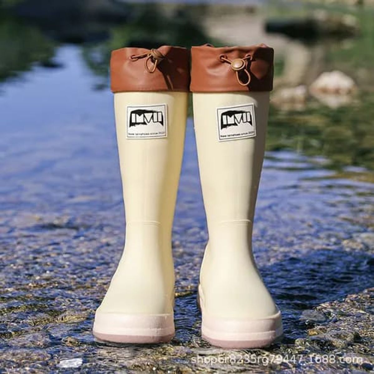 OMAS - Botas De Lluvia Mujer  Botas A la Rodilla