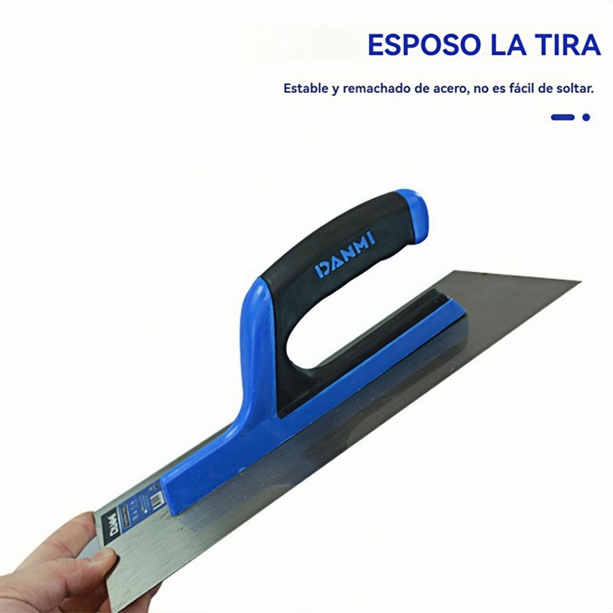 DANMI - Espátula De Relleno Paleta Plana Para Paneles De Yeso