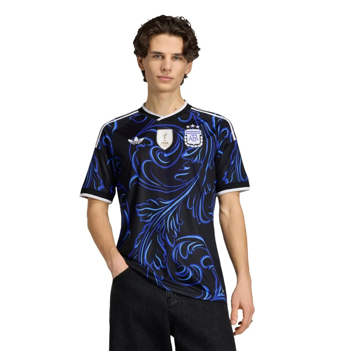 ADIDAS - Camiseta de Fútbol Visitante Selección Argentina 26 Hombre adidas