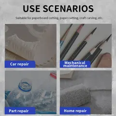 DANMI - Corta Carton Cuchillo Cartonero 18mm X 160mm