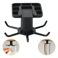 GENERICO - 360°Giratorio Ganchos Para Utensilios De Cocina Con 6 Gancho