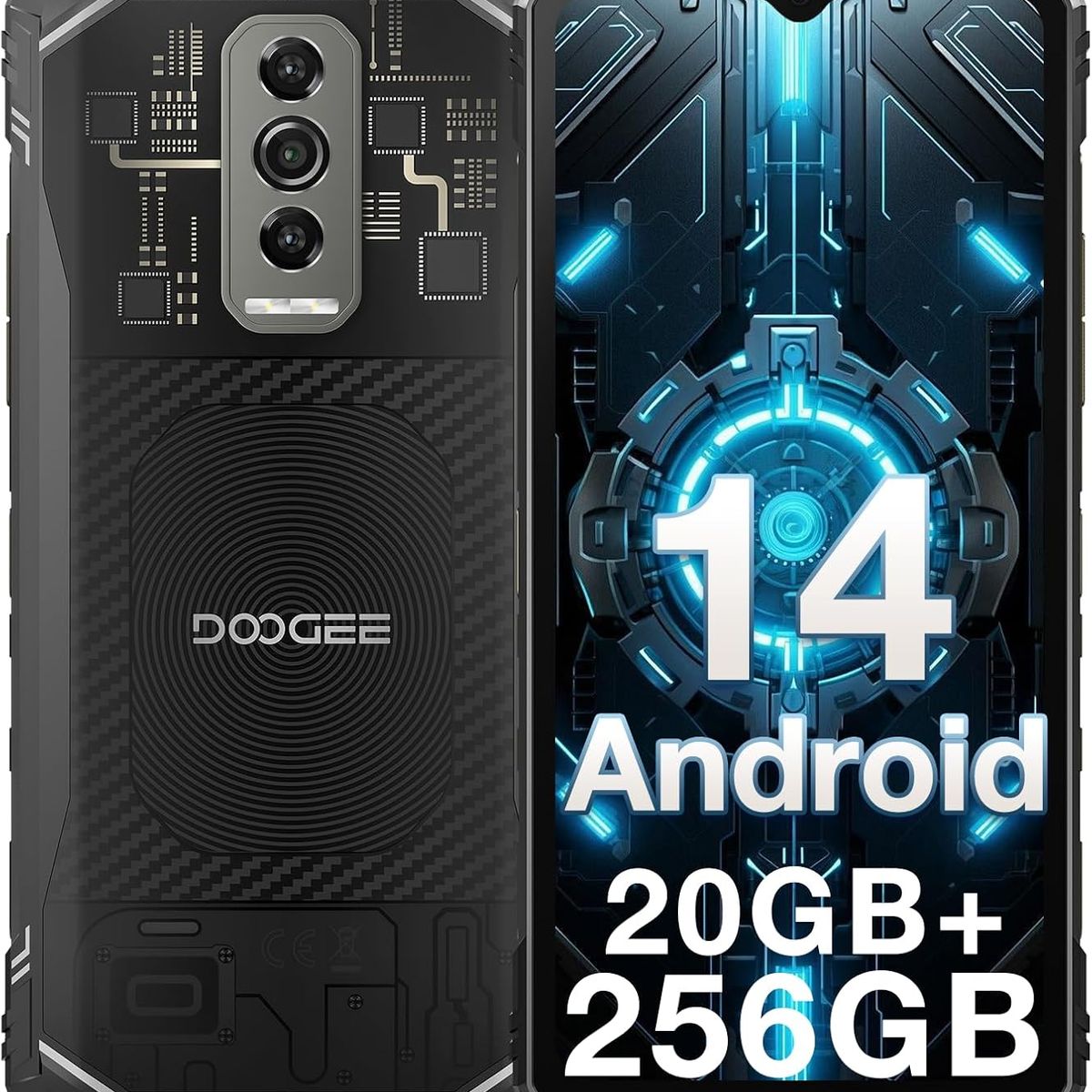 DOOGEE - DOOGEE Blade10 Ultra Celular 20GB+256GB 50MP Android 14
