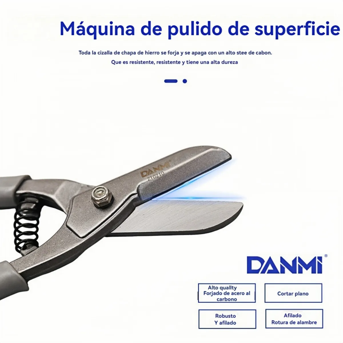 DANMI - Tijera Cortar Lata De 10 Pulgadas  Danmi