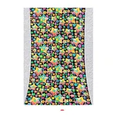 GENERICO - Cortina de estrellas de colores 100x200cm