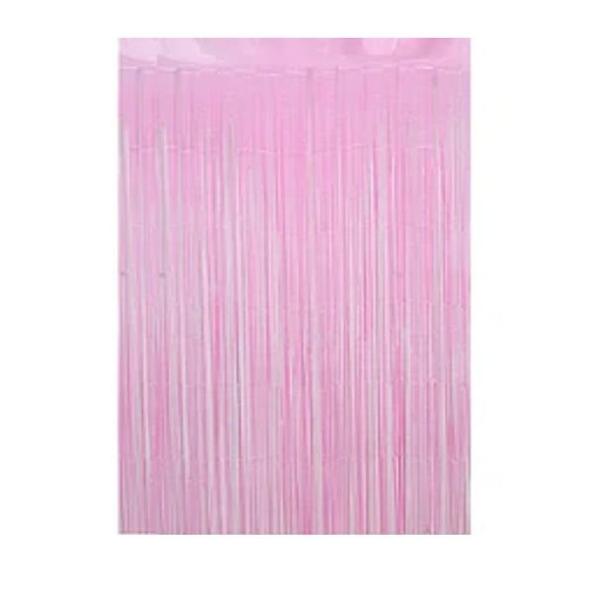 GENERICO - Cortina cotillon rosa 100x200cm