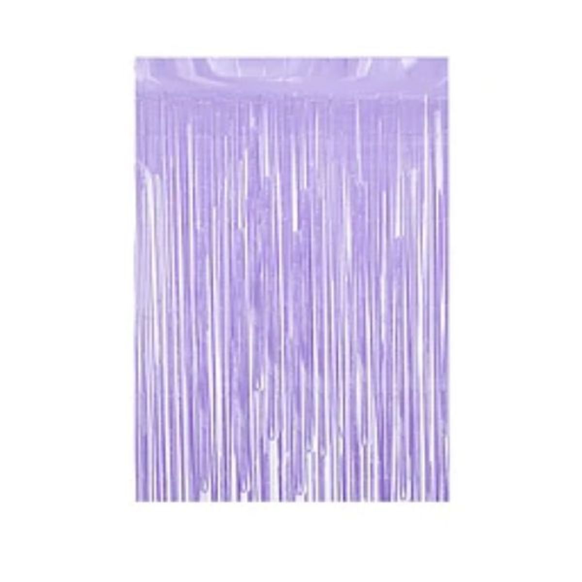 GENERICO - Cortina de cotillon lila 100x200cm
