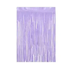 GENERICO - Cortina de cotillon lila 100x200cm