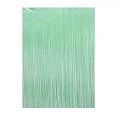 GENERICO - Cortina de cotillon verde menta 100x200cm