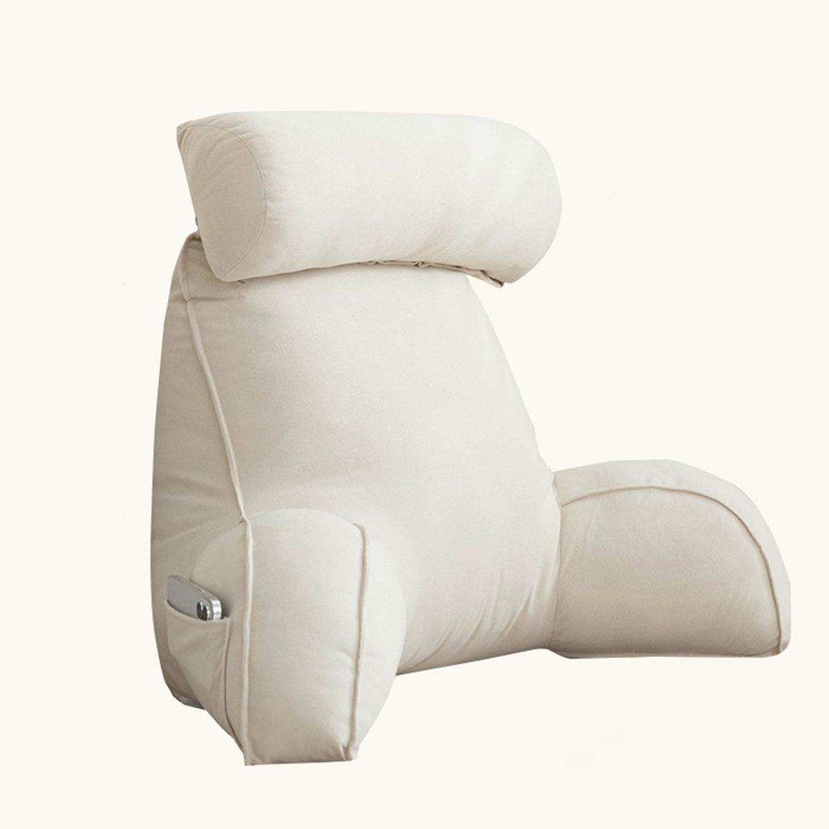 GENERICO - Cojín Memory Foam Reposaespalda Para Leer O Descansar