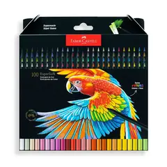 FABER-CASTELL - Lápices de colores Supersoft 100 und FABER CASTELL