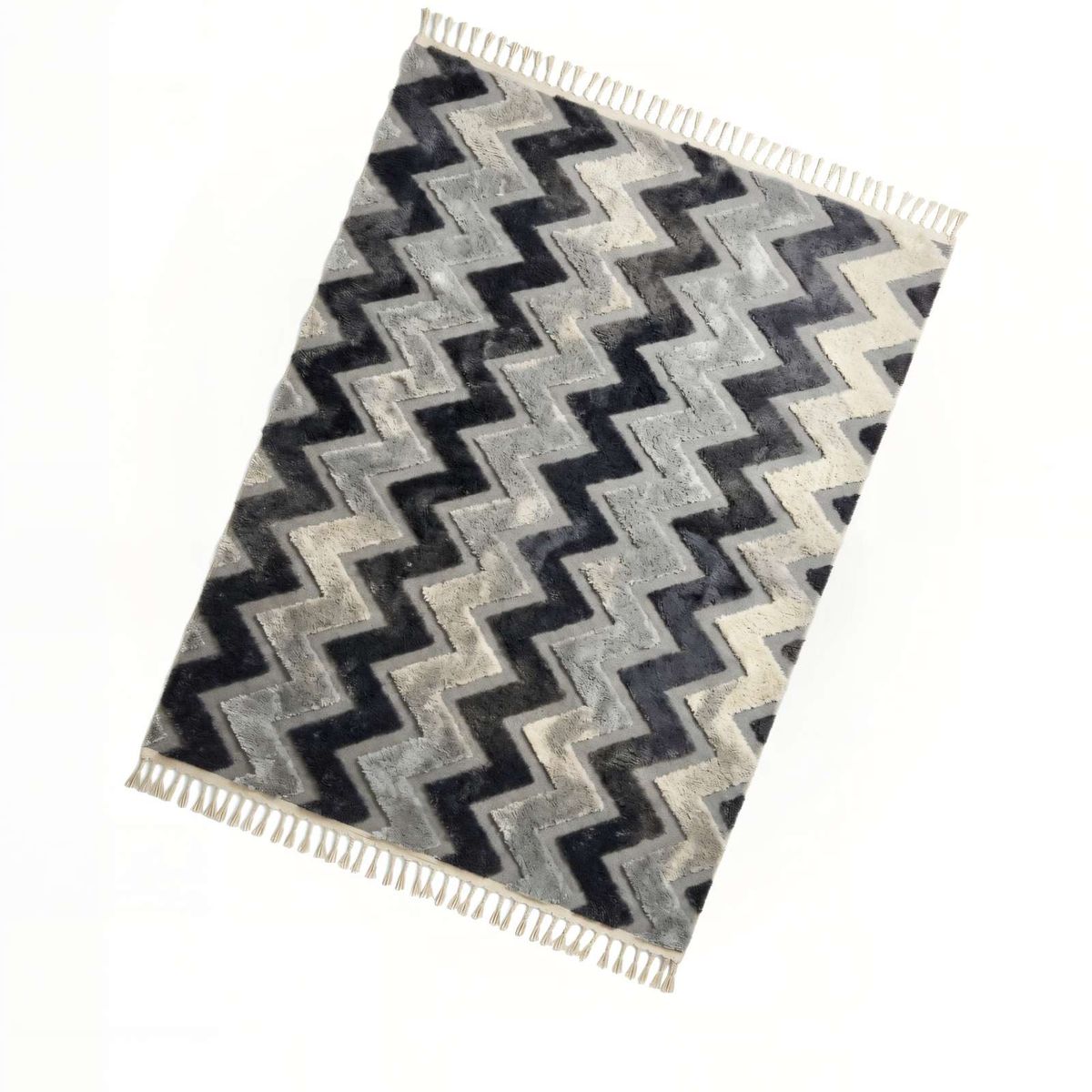 GENERICO - ALFOMBRA 150 X 200 JACQUARD DECORATIVA BICOLOR 8