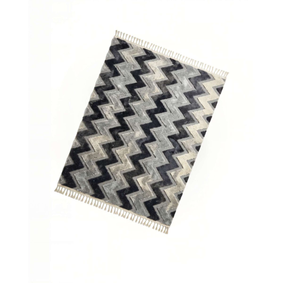GENERICO - ALFOMBRA 150 X 200 JACQUARD DECORATIVA BICOLOR 8