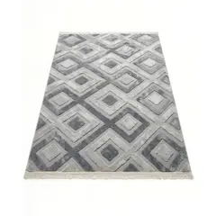 GENERICO - ALFOMBRA 200 X 240 DECORATIVA PREMIUM JACQUARDBICOLOR 3