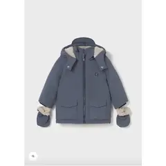 MAYORAL - Chaqueton con capucha y guantes