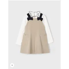 MAYORAL - Vestido pichi con polera cuello cisne.