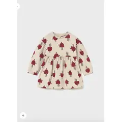 MAYORAL - Vestido felpa estampado