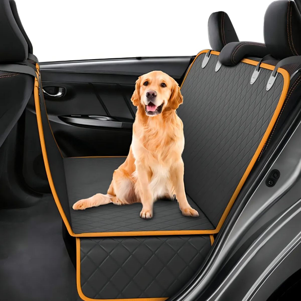 GENERICO - Funda Cubre Asiento De Auto Impermeable Mascotas Premium
