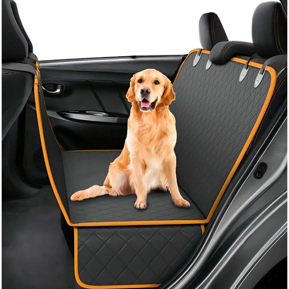 GENERICO - Funda Cubre Asiento De Auto Impermeable Mascotas Premium
