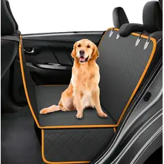 GENERICO - Funda Protectora Negra Cubre Asiento de Auto Impermeable Mascotas