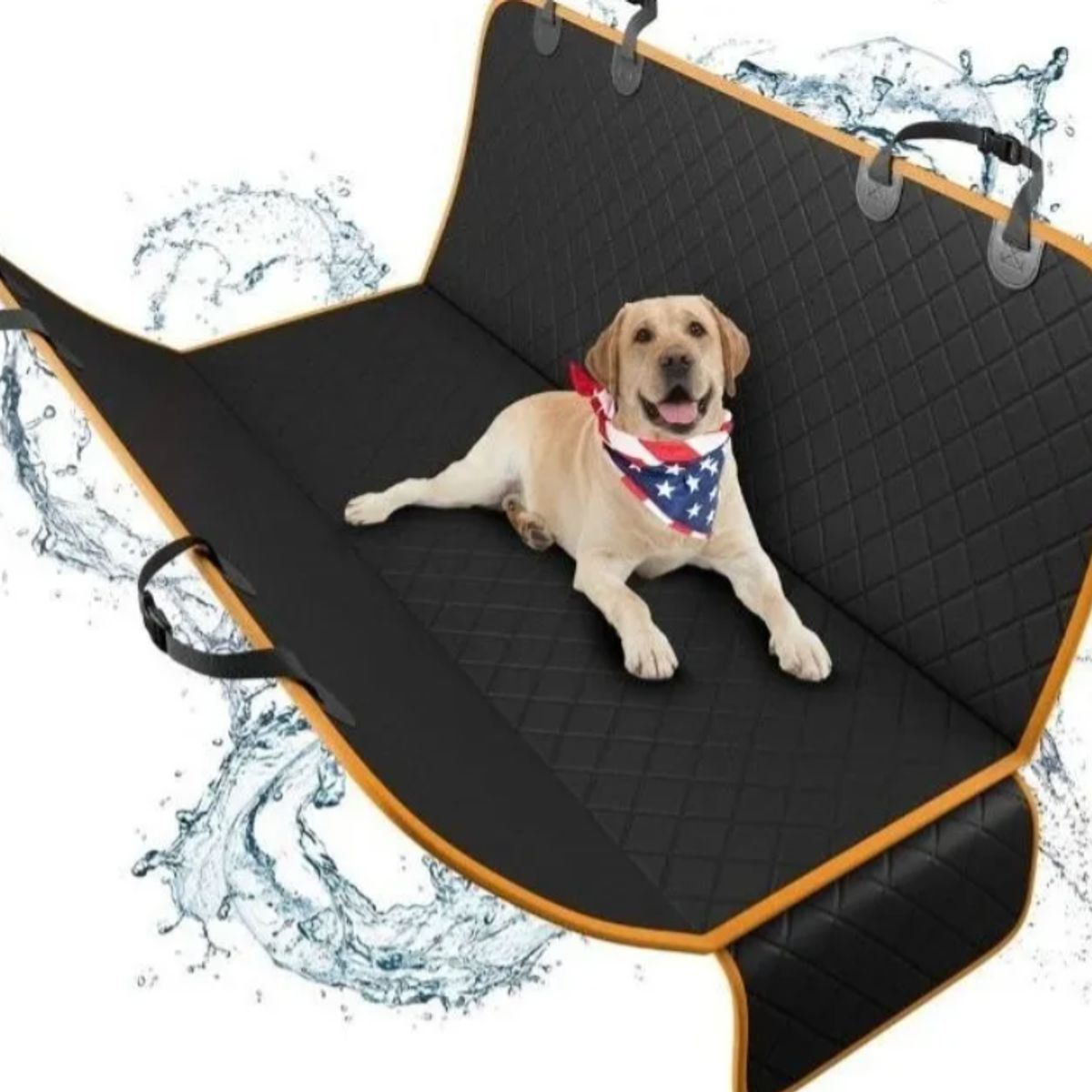 GENERICO - Funda Cubre Asiento De Auto Impermeable Mascotas Premium