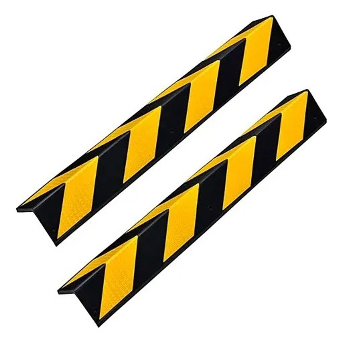 Pack 2 Protectores De Pilar Estacionamientos Alta Resistencia 80cm Color Negro, marca GENERICO - Foto Principal
