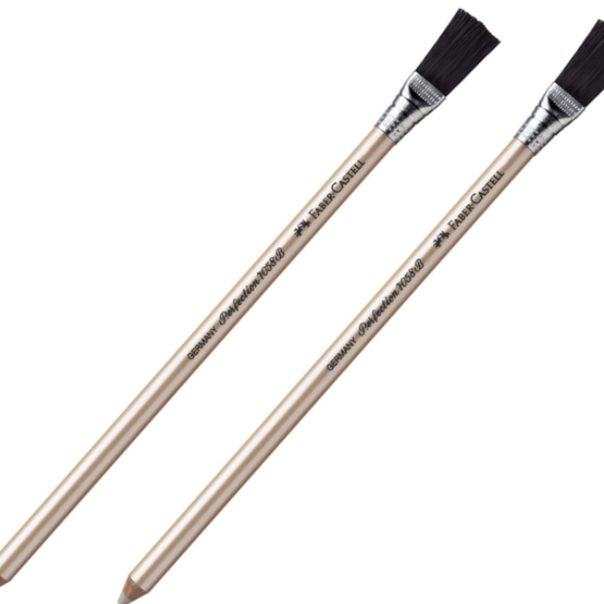 FABER-CASTELL - Lápiz goma Perfection con escobilla FABER CASTELL