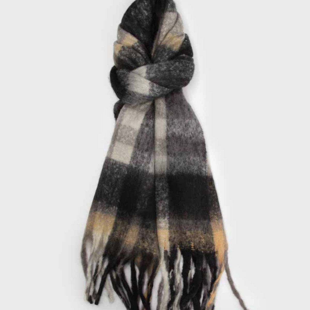 ANONIMASTORE - Bufanda Alpaca Escocesa