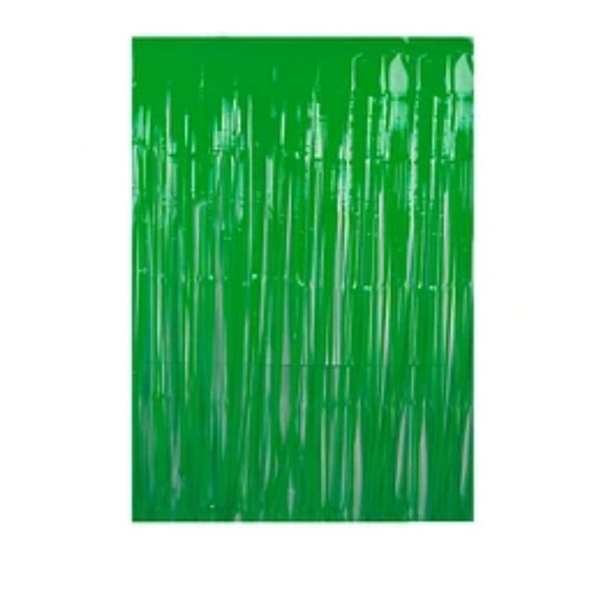 GENERICO - Cortina plástica verde 100x200cm