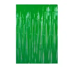 GENERICO - Cortina plástica verde 100x200cm