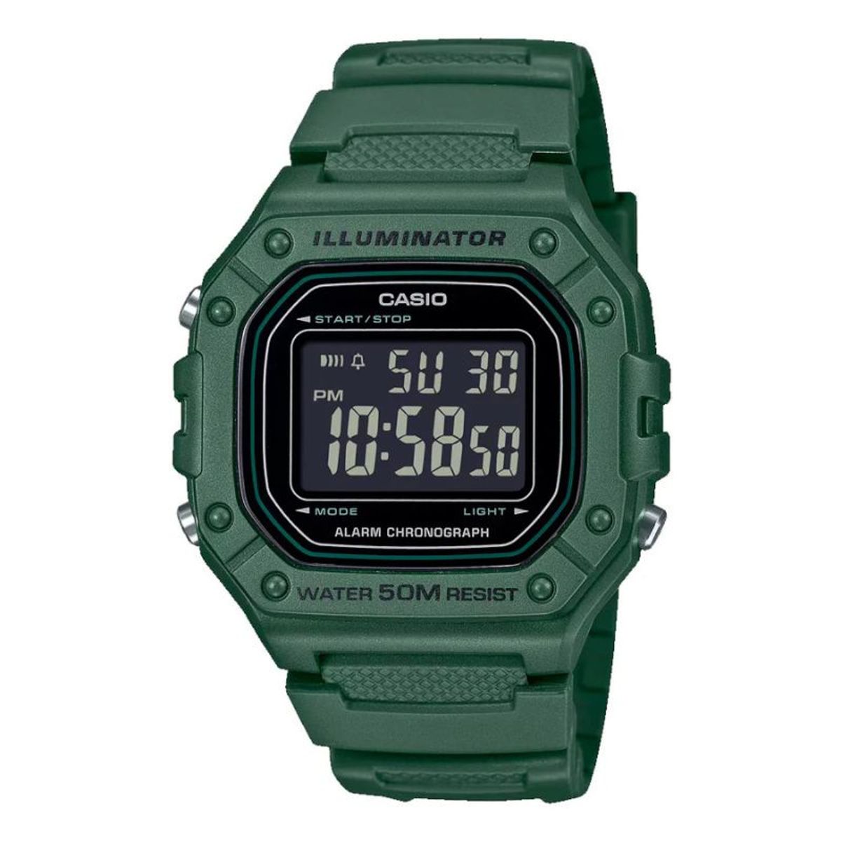 CASIO - Reloj Casio W-218H-3BV Unisex - Digital