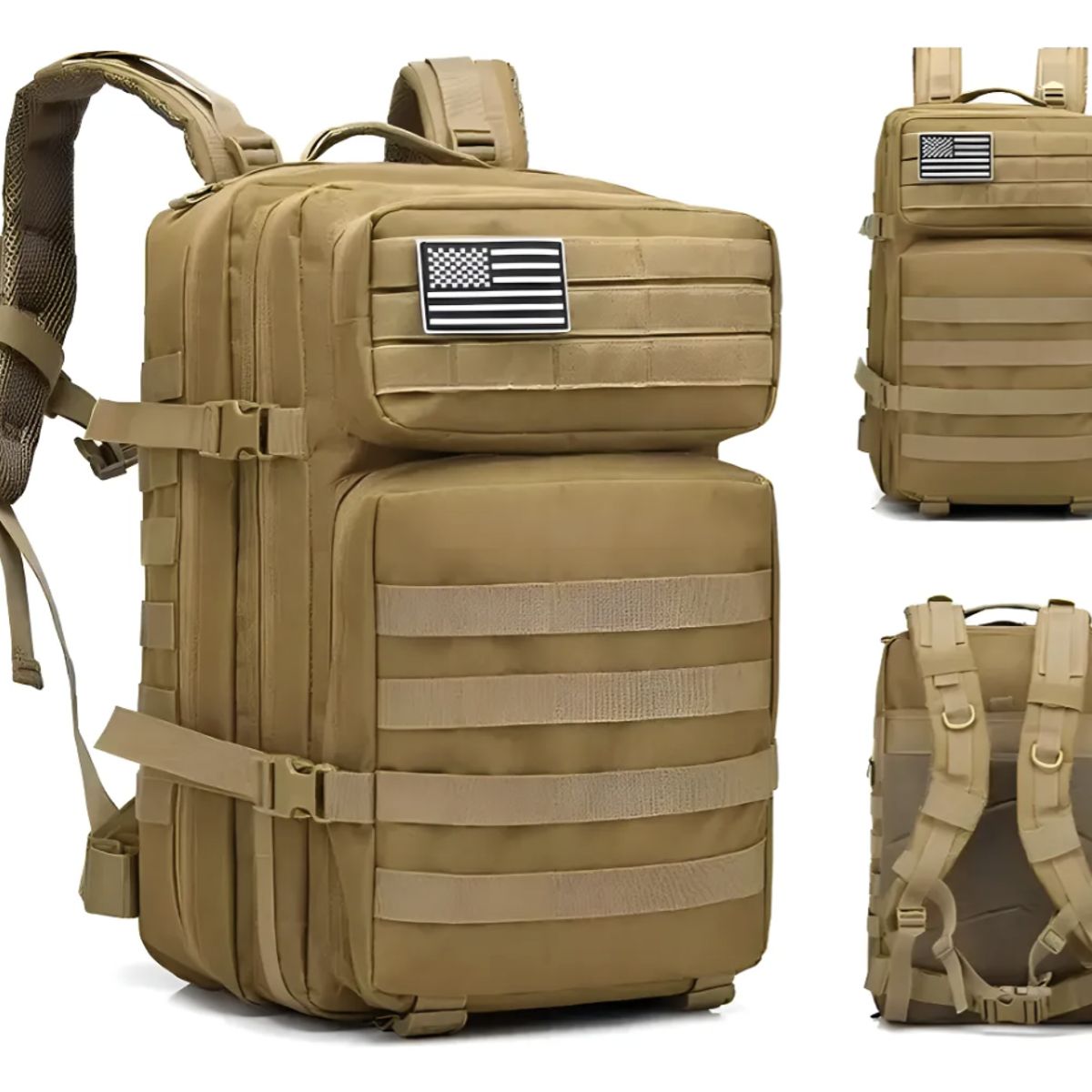 MOMO - Mochila Impermeable de Viaje Viral  Cremallera oculta, antirrobo