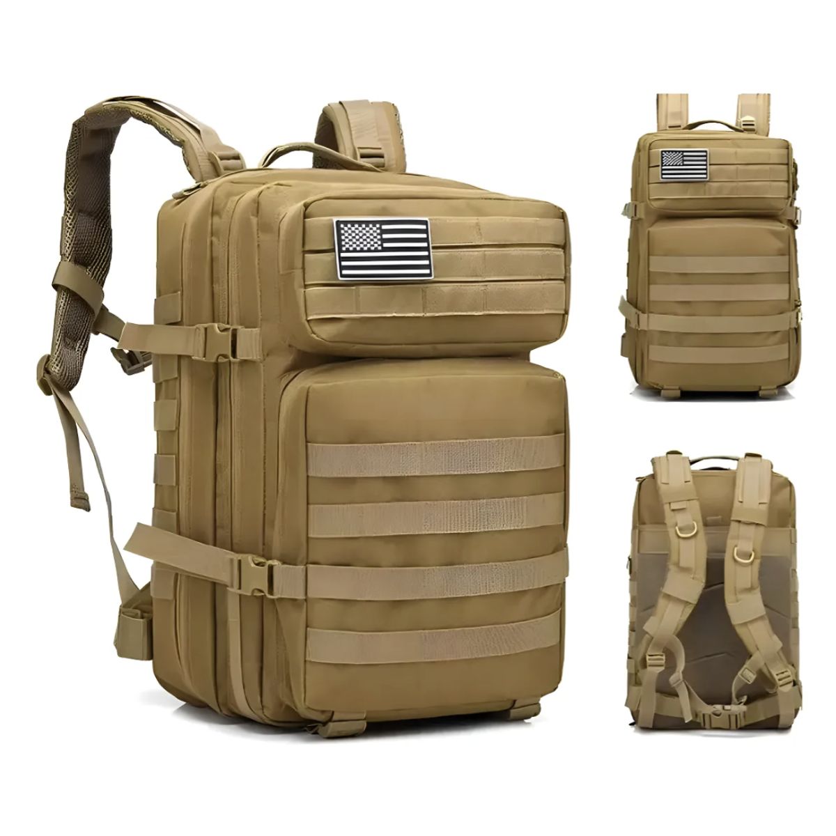 MOMO - Mochila Impermeable de Viaje Viral  Cremallera oculta, antirrobo