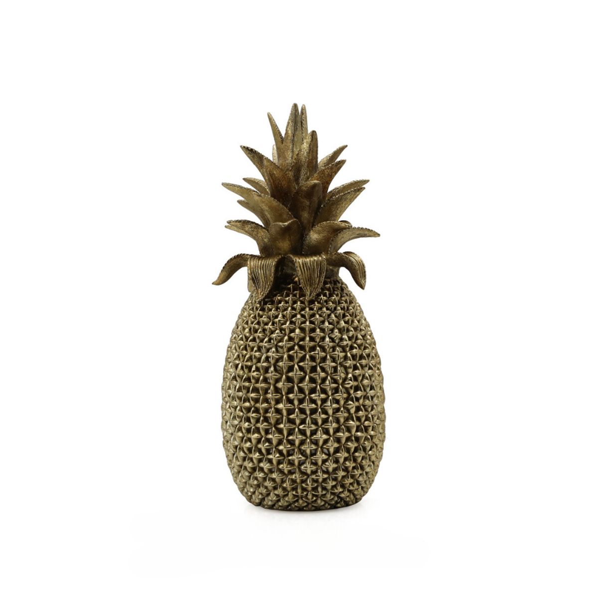 GENERICO - PIÑA DORADA GRANDE DE RESINA
