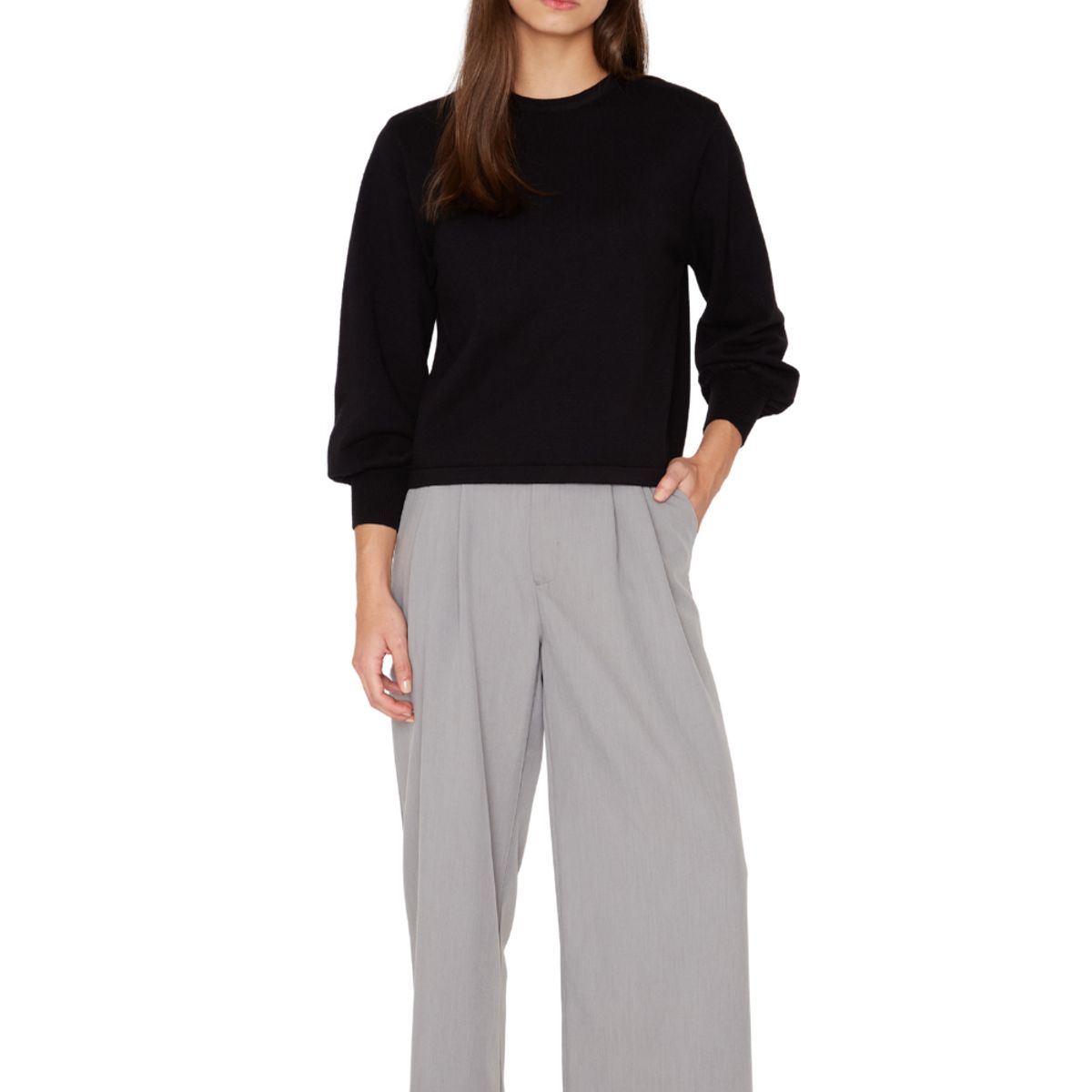 JACINTA TIENDA - Pantalón Alex gris claro Jacinta Tienda