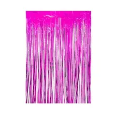 GENERICO - Cortina cotillon morada 100x300cm