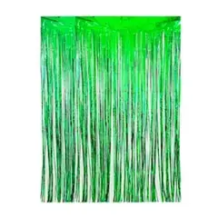 GENERICO - Cortina cotillon verde 100x300cm