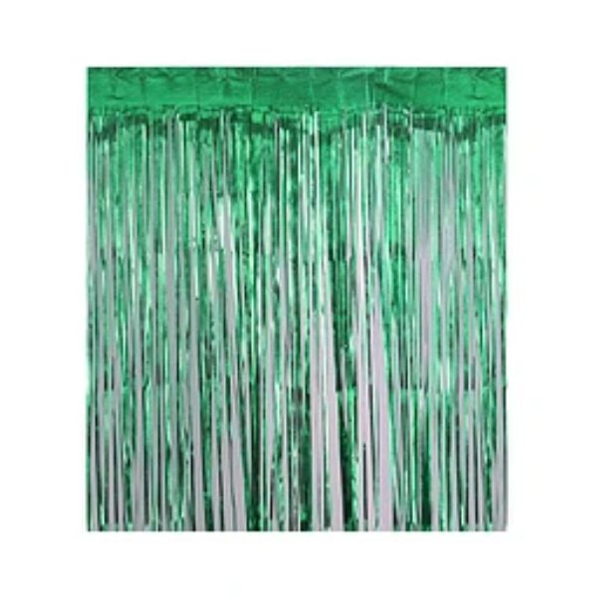 GENERICO - Cortina cotillon verde 100x200cm