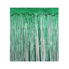 GENERICO - Cortina cotillon verde 100x200cm