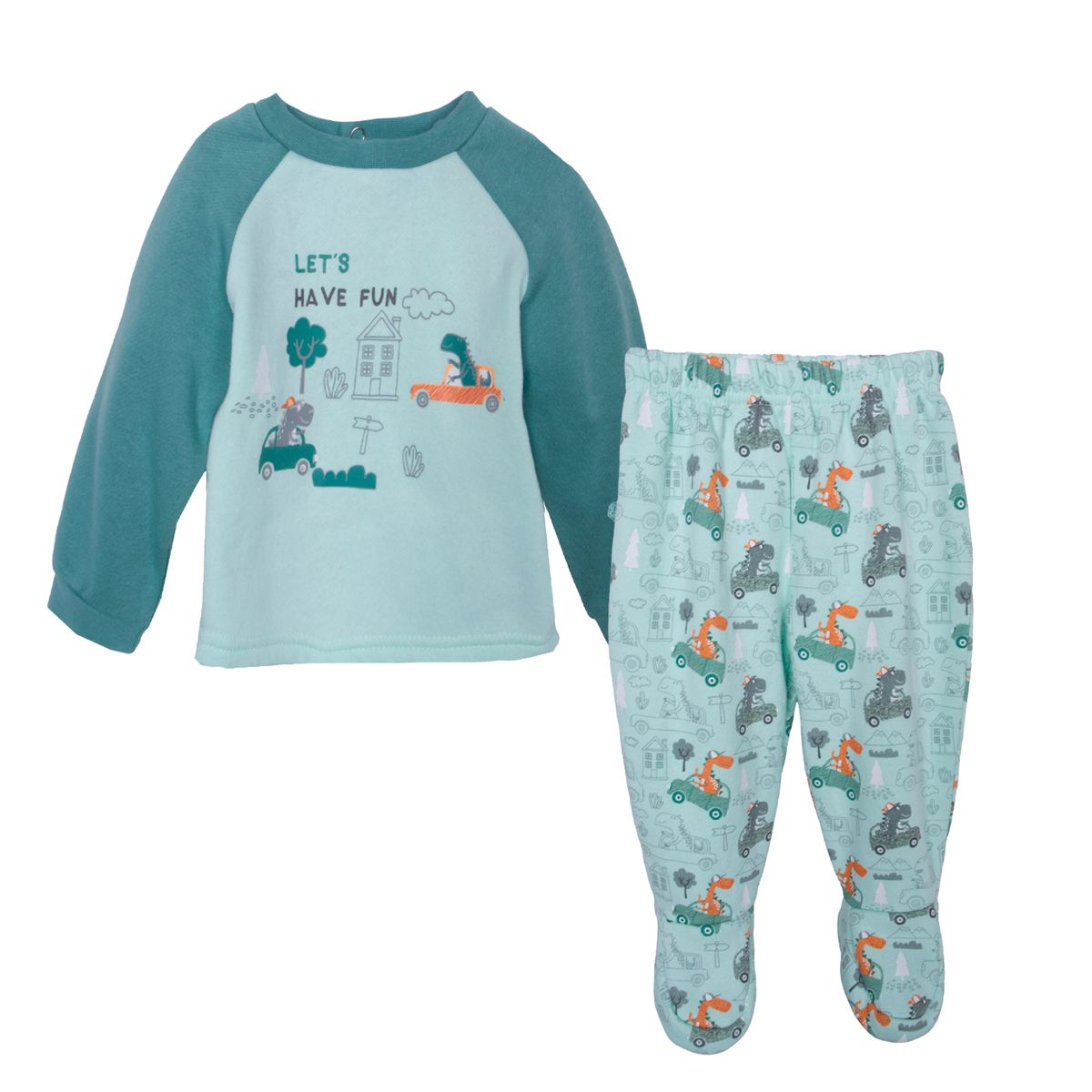 PILLIN - Pijama  Verde Niño Pillin PVD401-26VER
