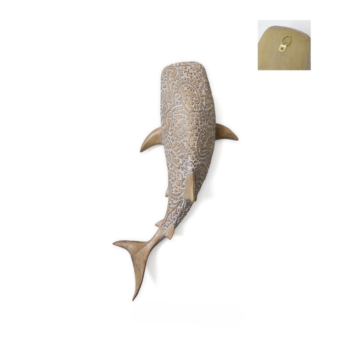 GENERICO - TIBURON BALLENA MAORI DE RESINA