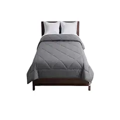 GENERICO - PACK COBERTOR DE INVIERNO DELGADO 1 PLAZA 150X200CM GRIS