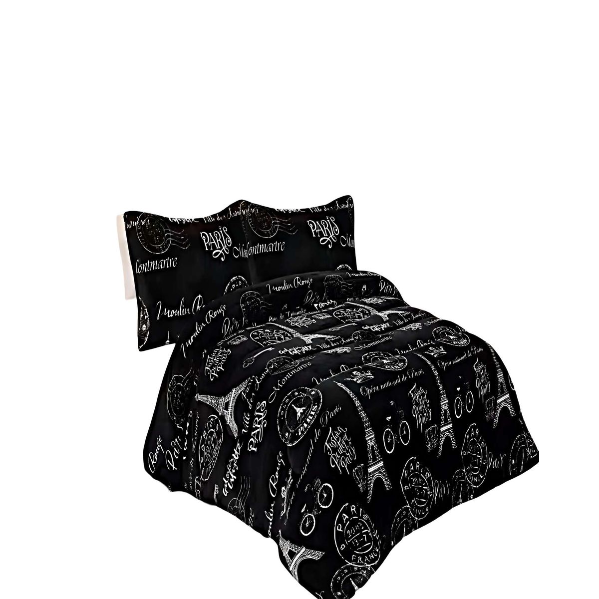 GENERICO - PACK COBERTOR DE INVIERNO PLUSH 2 PLAZAS 230X250CM P1