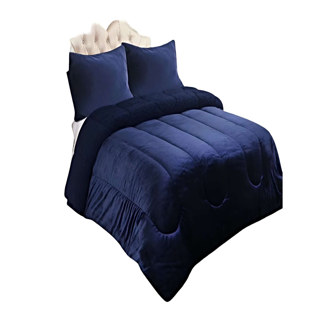 GENERICO - PACK COBERTOR DE INVIERNO PLUSH KING 250X270CM P9